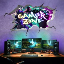 vz19 3D Wandtattoo Gamer