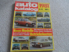 auto katalog ams Auto Katalog 1980 1981
