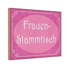 Holzschild 20x30 cm Frauen