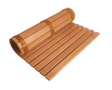 Fußmatte Rollrost Rot-Erle