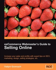 Gurevych - Oscommerce Webmaster's Guide to Selling Online - New paperb - X555z