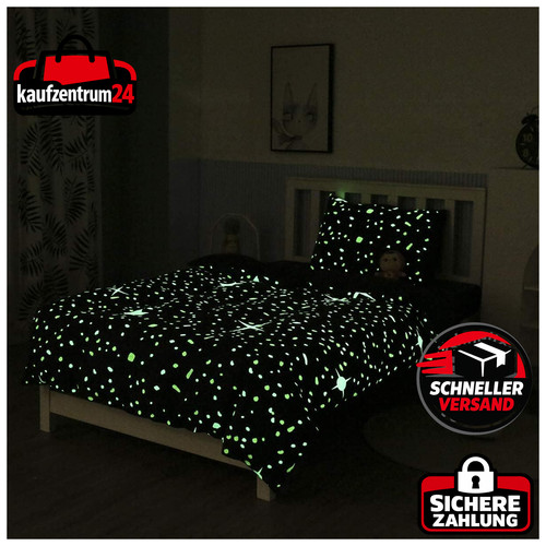 Bettwäsche set leuchtend - bettwäsche,