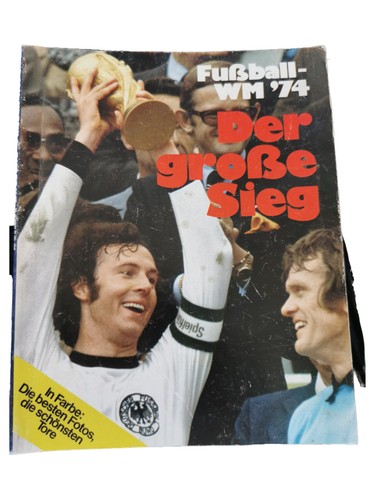 Fußball 1974 bildband - fußball, wm