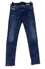 Diesel Getlegg Jeans Damen Hose Slim-Skinny Low Waist Stretch Blau Gr. W28 L32