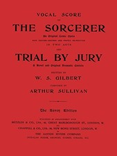 Vocal score the sorcerer - vocal,