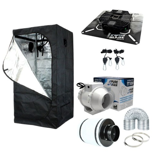 Growbox komplettset 80x80x160 - growbox,