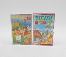 2x Poly MC Hörspielkassetten Heidi - Folge 3 / 5