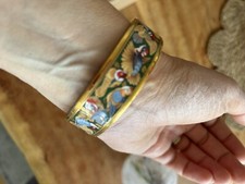 Hermes Emaillearmband Bunt 