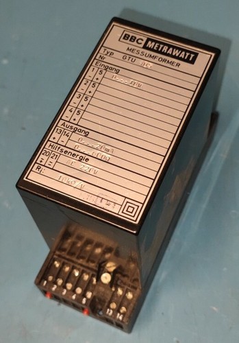 Bbc metrawatt messumformer - bbc,