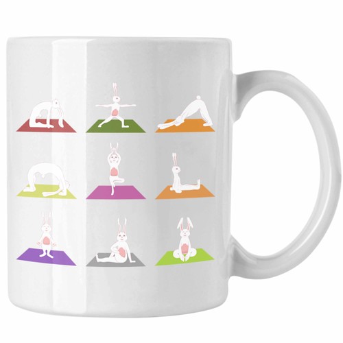Hasen yoga tasse lustig - yoga,