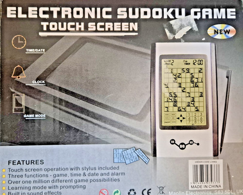 Elektronisches suduku spiel - elektronisches,