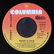 PENNY MCLEAN: nobody's child /