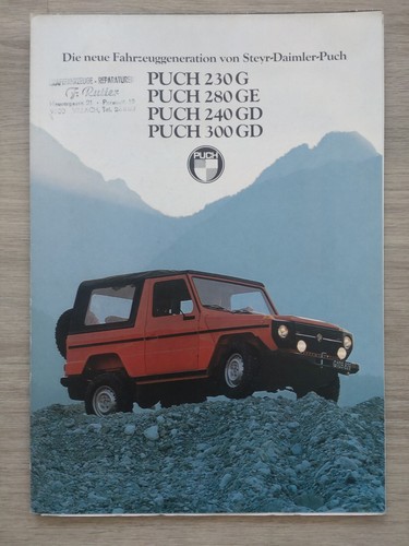 Mercedes steyr daimler puch - puch, g