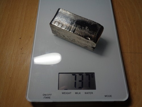 Bronze cusn12 737g barren - 737g,