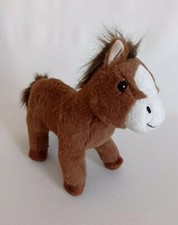 Zapf Creation Plüsch Pferd Pony braun 22x26cm Stofftier Toy sehr gepflegt