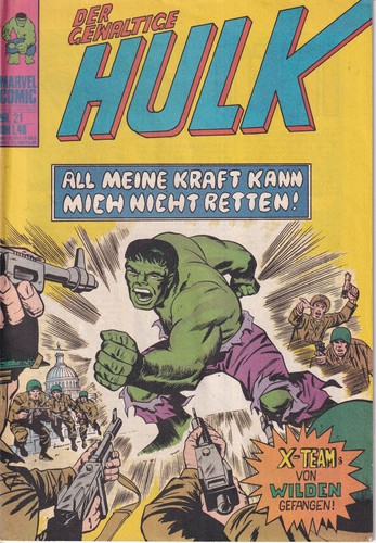 Der gewaltige hulk 21 - gewaltige,