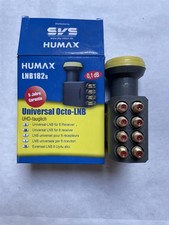 HUMAX LNB 182s Gold Octo Universal (8 Teilnehmer) #20575054 Defekt 