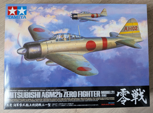 Tamiya mitsubishi a6m2b zero - tamiya,