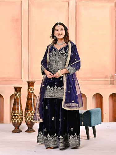 Luxus viskose samt salwar - luxus,