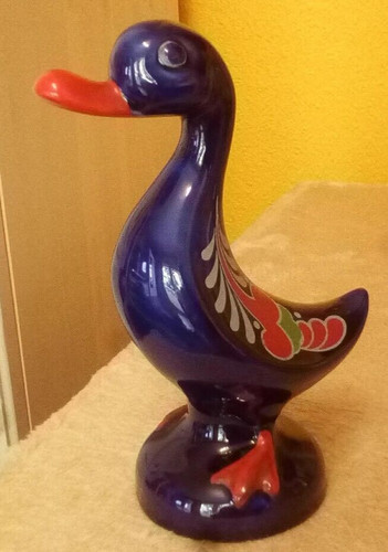 Goebel ente duck - ente, blau