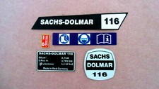 Aufklebersatz für Sachs-Dolmar 116 Motorsäge