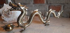 Drache aus bronze skulptur - aus,