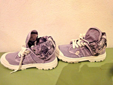 Mustang  Damen Sneaker, 38, high, Denim, lila mit Muster ungetragen, ohne Karton