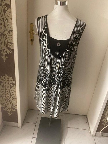 Damen bluse top oberteil - damen, zebra