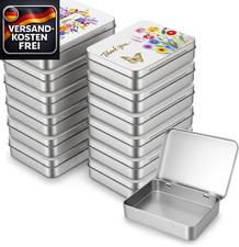 Leere Metallboxen Set 12