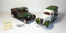 Solido 2 x Ford V8 Pick Up Street Rod und PERRIER 1:19 ähnlich 1:18