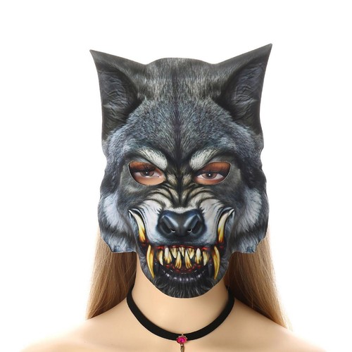 Wolfskopf cosplay maske - cosplay,