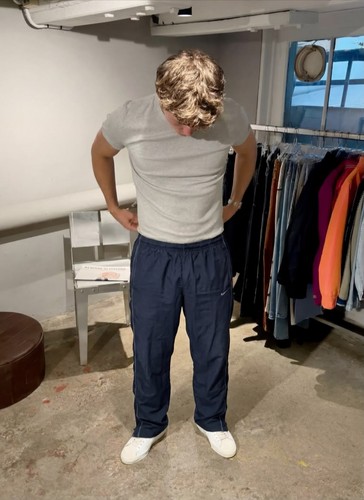 Nike trackpants open - nike, m