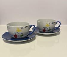 Vintage 1996 Picasso Living Masterpiece Editition 2 Tassen "Die Wäscherin 1962"