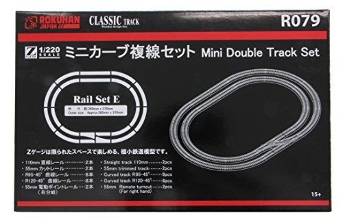 Rokuhan spur r079 mini curve - z,