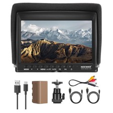 7 Zoll Field Monitor HD IPS Video Assist für DSLR Kamera, Stabilisator