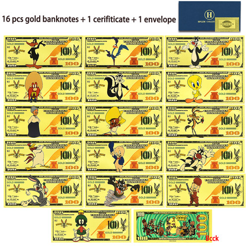 16pcs looney tunes - us, anime