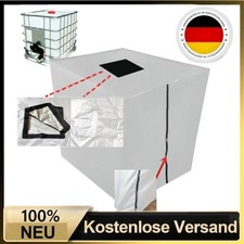 1000L IBC Tank Abdeckung wasserdicht UV-Folie Schutzhülle Regenwassertank Cover