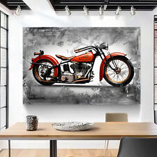 Leinwand Bild Motorrad