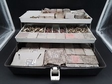 Großes Konvolut Nieten,Messing/Kupfer-Nieten,Halbholnieten,verschiedene Größen