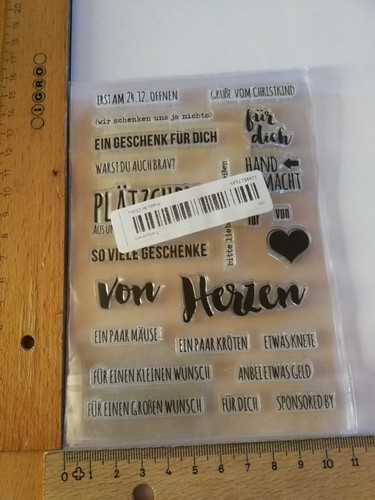 Clearstamps schriftzüge - clearstamps,