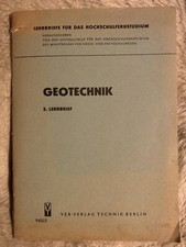 Geotechnik . Grundbau