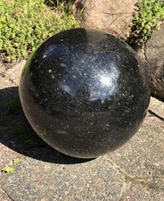 Granit "Galaxy Star" Kugel ca. 25 cm ø, als gebraucht,