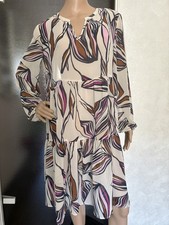 Sommer kleid langer arm bunt - kleid,