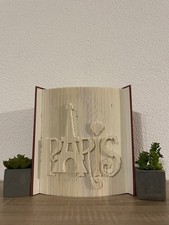 Besonderes Geschenk/ Buchfaltkunst- Paris