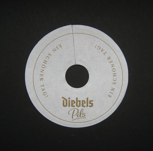 Diebels pilsdeckchen coaster - pilsdeckchen,