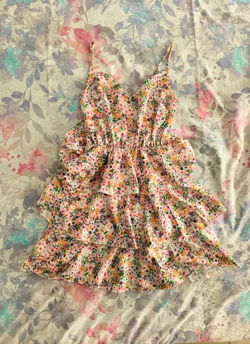 Sommerkleid mit blumenmuster - mit,