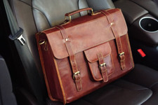 Herren 18 " Ziege Echtleder