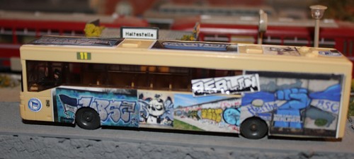 Bvg bus mercedes eindecker - bvg,