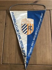 fc carl zeiss jena wimpel 🔵🟡⚪️ Pennant / Fanion Achtung ⚠️ 5 Variationen