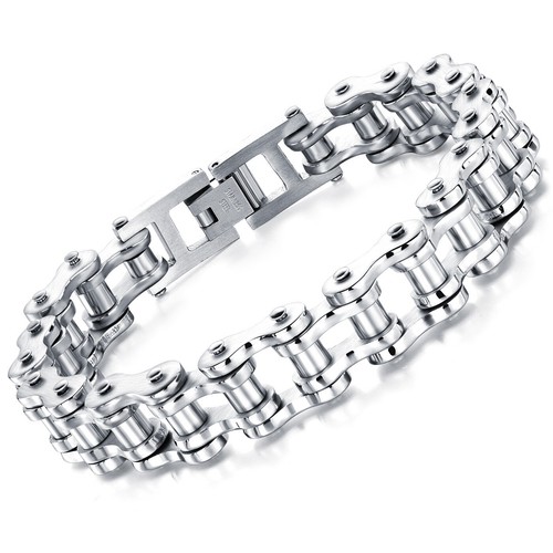 Herren armband edelstahl - herren, biker